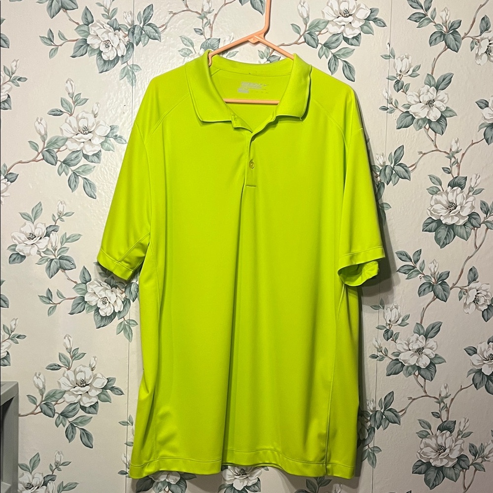 💁‍♂️MENS Nike Neon Lime Green Men's Polo Shirt